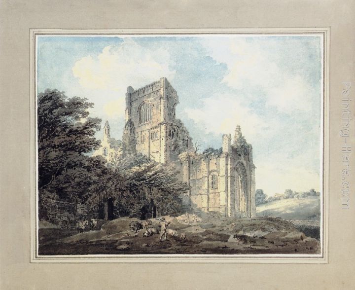 Thomas Girtin Kirkstall Abbey, Yorkshire, from the South-East (after James Moore)